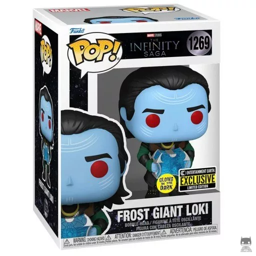 Figura Funko Pop! Loki Gigante de Hielo (Brilla en la oscuridad) (La saga del Infinito)