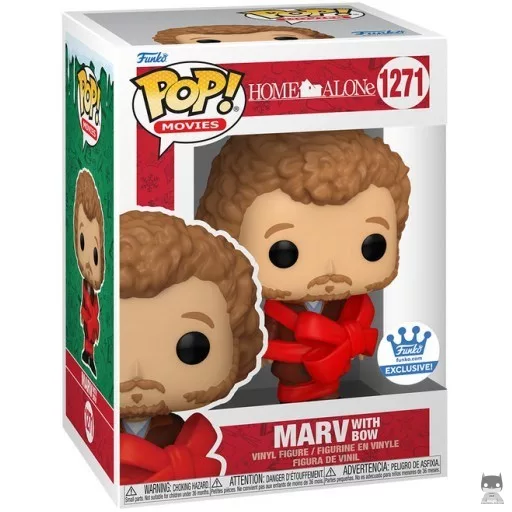 Figura Funko Pop! Marv con lazo (Solo en casa)