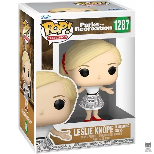 Figura Funko Pop! Leslie Knope con vestido de novia (Parks and Recreation)
