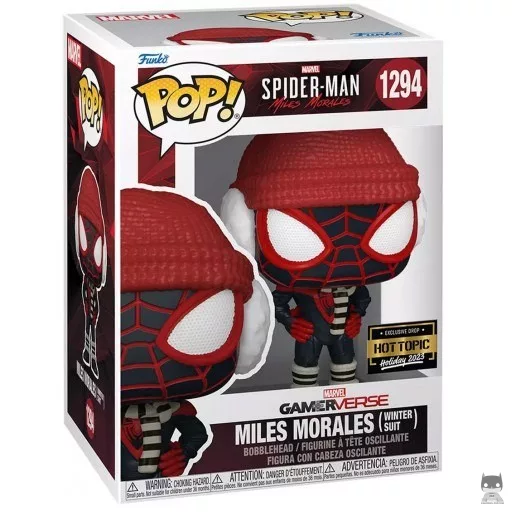 Figura Funko Pop! Miles Morales (Traje de invierno) (Spider-Man: Miles Morales)