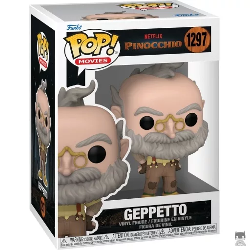 Figura Funko Pop! Geppetto (Pinocho (Netflix))