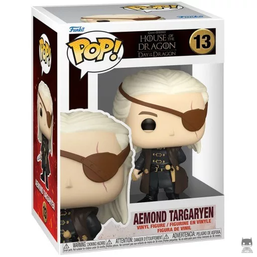 Figura Funko Pop! Aemond Targaryen (La casa del dragón: Day of the Dragon (Juego de tronos))