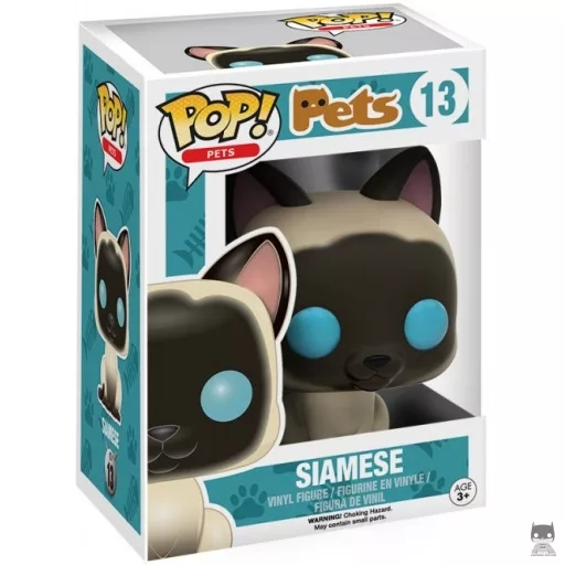 Figura Funko Pop! Siamés (Mascotas)
