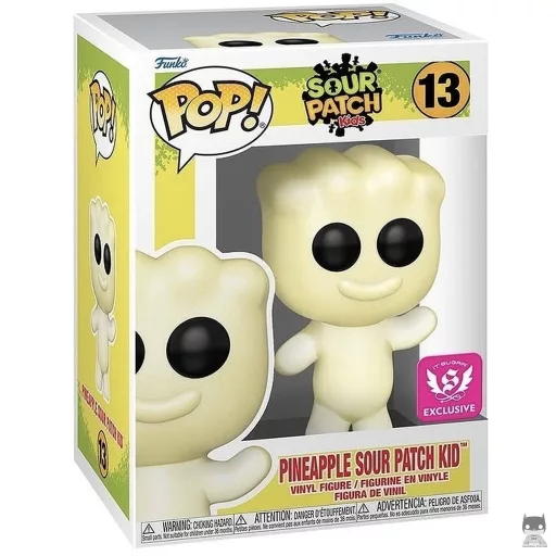 Figura Funko Pop! Sour Patch Kid de piña (Purpurina) (Purpurina)