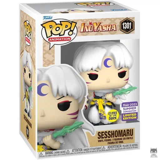 Figura Funko Pop! Sesshômaru (Brilla en la oscuridad) (InuYasha)