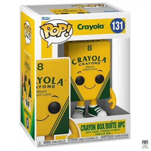 Figura Funko Pop! Caja de ceras 8 piezas (Crayola)