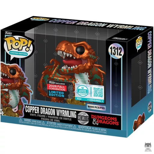 Figura Funko Pop! Cría de dragón de cobre (New York Comic Con (convención de otoño) 2026)