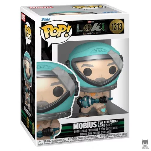 Figura Funko Pop! Mobius con traje del núcleo temporal de la AVT (Mobius)