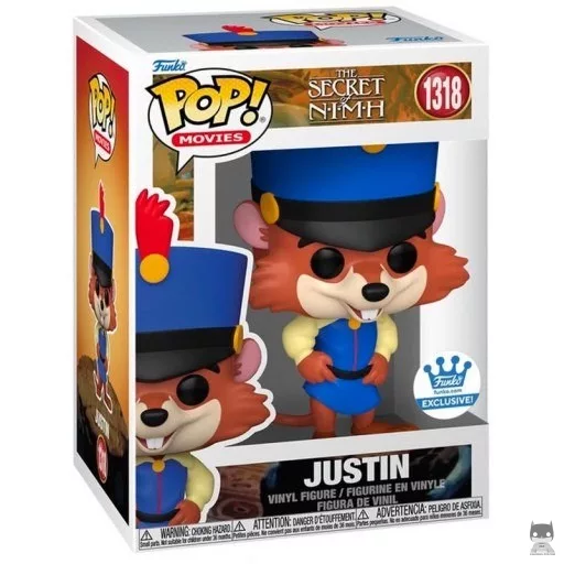 Figura Funko Pop! Justin (Nimh, el mundo secreto de la señora Brisby)