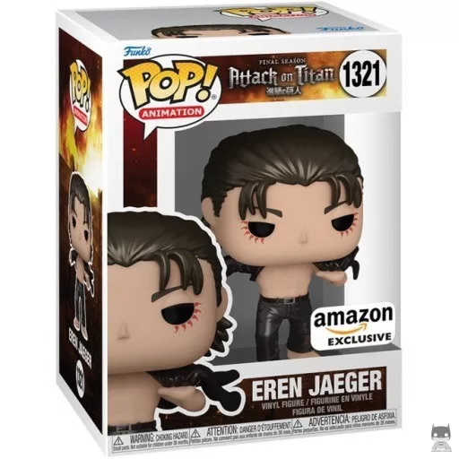 Figura Funko Pop! Eren Jaeger (Metalizado) (Ataque a los titanes (SNK))