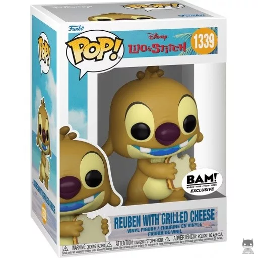 Figura Funko Pop! Reuben con sándwich de queso (Lilo y Stitch)
