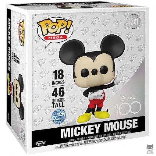 Figura Funko Pop! Mickey Mouse (Supersized 18'') (Disney 100)