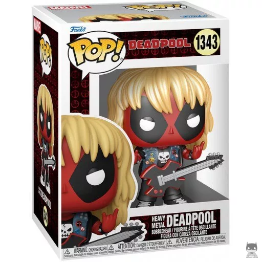 Figura Funko Pop! Deadpool heavy metal (Metalizado) (Deadpool)