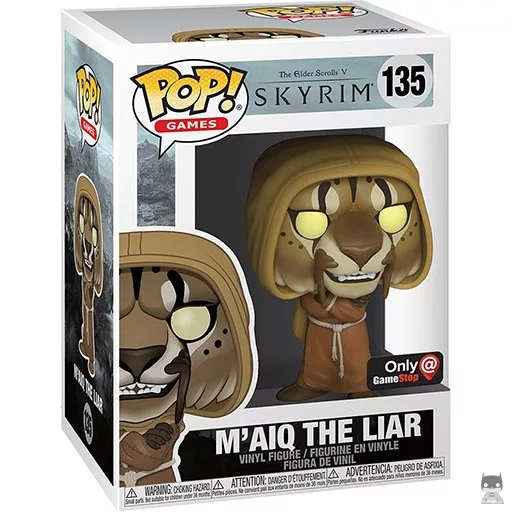 Figura Funko Pop! M'aiq el Mentiroso (Skyrim)