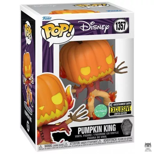 Figura Funko Pop! Rey Calabaza (Con aroma) (Pesadilla antes de Navidad)