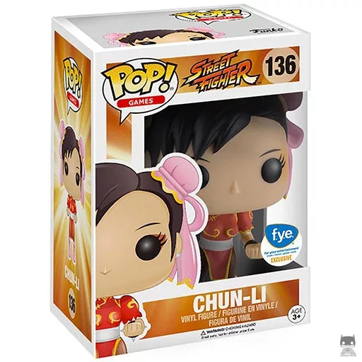 Figura Funko Pop! Chun-Li (Rojo) (Street Fighter)