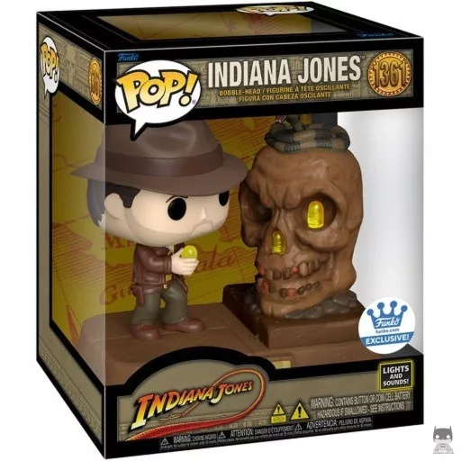 Figura Funko Pop! Indiana Jones El templo maldito (Luces y sonido) (Luces y sonido)