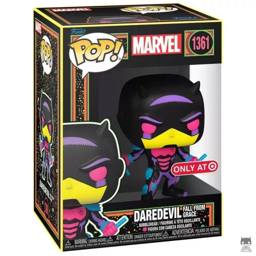 Figura Funko Pop! Daredevil (Fall From Grace) (Luz negra) (Daredevil)