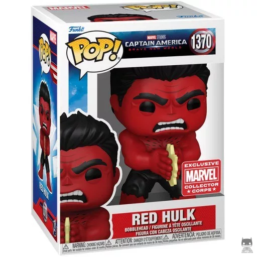 Figura Funko Pop! Hulk Rojo (Capitán América: Brave New World)
