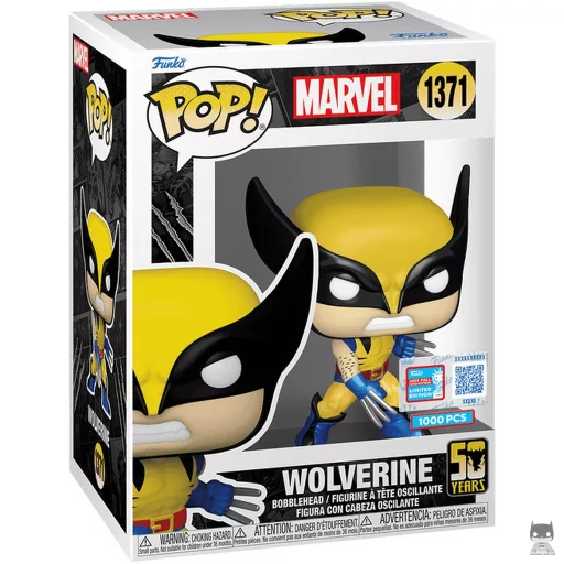 Figura Funko Pop! Lobezno (Traje clásico) (Metalizado) (Lobezno (Logan))