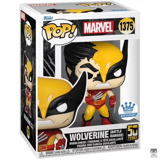 Figura Funko Pop! Lobezno (Dañado en combate) (Lobezno (Logan))