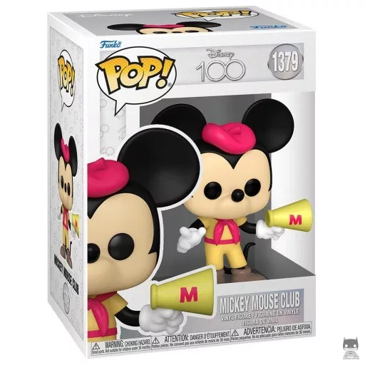 Figura Funko Pop! Club de Mickey Mouse (Disney 100)