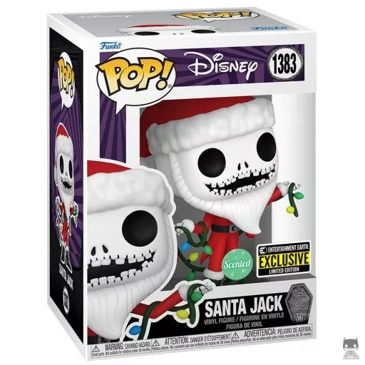 Figura Funko Pop! Jack Papá Noel (Con aroma) (Jack Skellington)