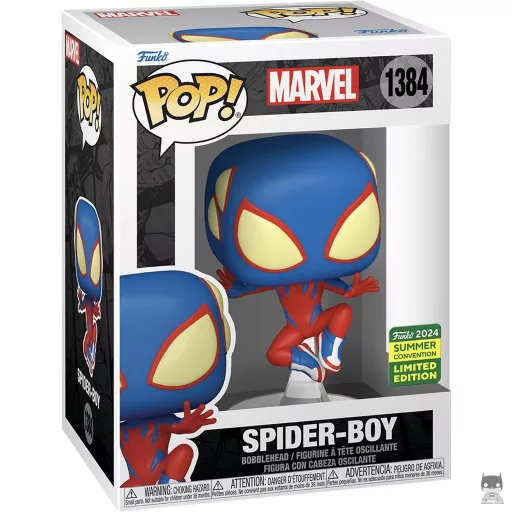 Figura Funko Pop! Spider-Boy (San Diego Comic Con (convención de verano) 2024)