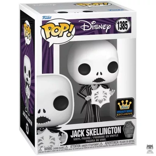 Figura Funko Pop! Jack Skellington con copo de nieve (Jack Skellington)