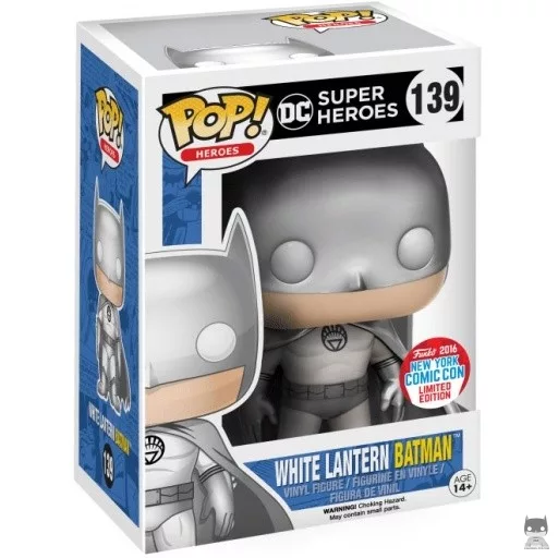 Figura Funko Pop! Batman Linterna Blanca (Plateado) (DC Super Heroes)