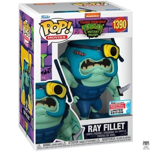 Figura Funko Pop! Ray Fillet (Ninja Turtles: Caos mutante)