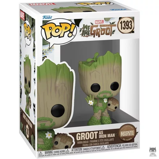 Figura Funko Pop! Groot como Iron Man (Groot)