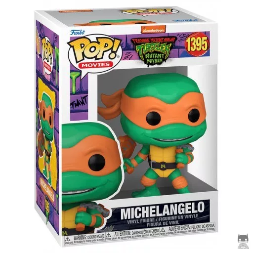 Figura Funko Pop! Miguel Ángel (Ninja Turtles: Caos mutante)