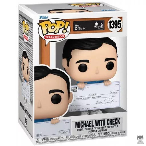 Figura Funko Pop! Michael con el cheque (Michael Scott)