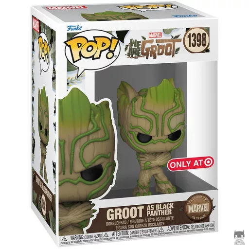 Figura Funko Pop! Groot como Black Panther (Groot)