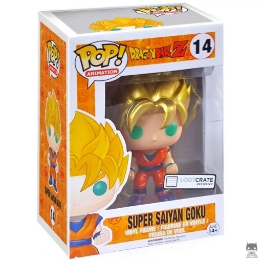 Figura Funko Pop! Goku Super Saiyan (Metalizado) (Goku)