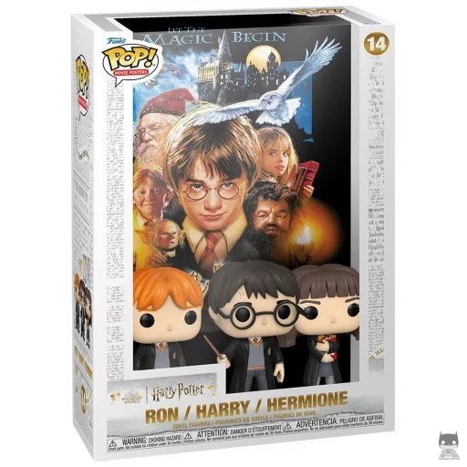 Figura Funko Pop! Ron, Harry & Hermione (Harry Potter)