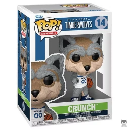 Figura Funko Pop! Crunch (Minnesota Timberwolves) (Mascotas NBA)