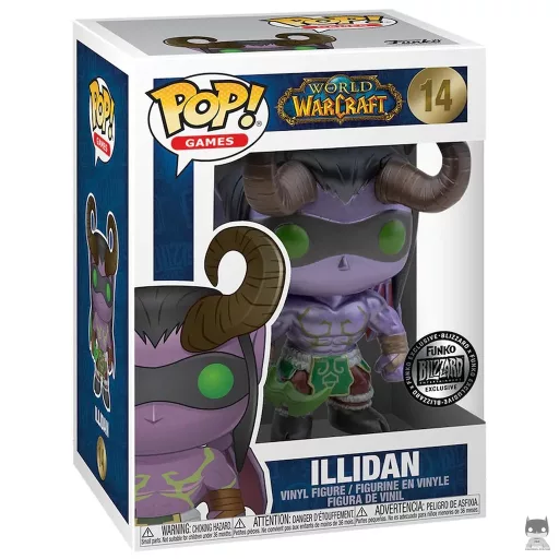 Figura Funko Pop! Illidan (Metalizado) (Blizzard Store)