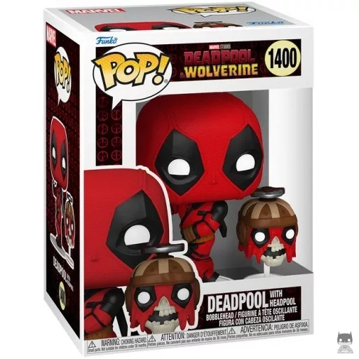Figura Funko Pop! Deadpool con Headpool (Deadpool y Lobezno)