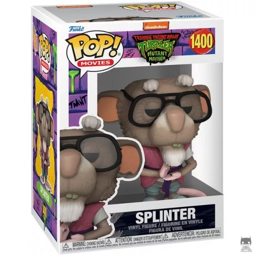 Figura Funko Pop! Splinter (Ninja Turtles: Caos mutante)