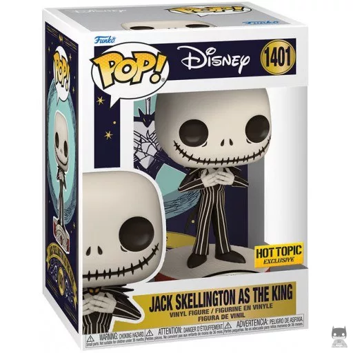 Figura Funko Pop! Jack Skellington como el Rey (Jack Skellington)