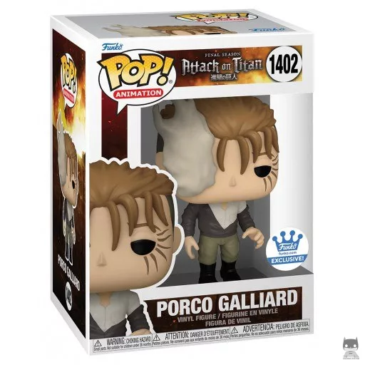 Figura Funko Pop! Porco Galliard (Ataque a los titanes (SNK))