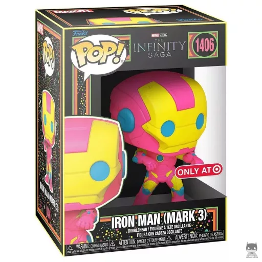 Figura Funko Pop! Iron Man (Mark 3) (La saga del Infinito)