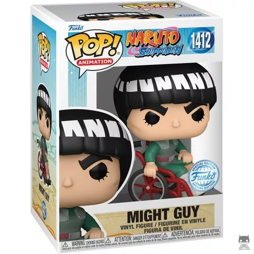 Figura Funko Pop! Might Guy en silla de ruedas (Might Guy)