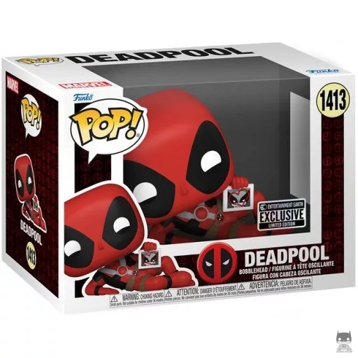 Figura Funko Pop! Deadpool con foto de Lobezno (Deadpool y Lobezno)