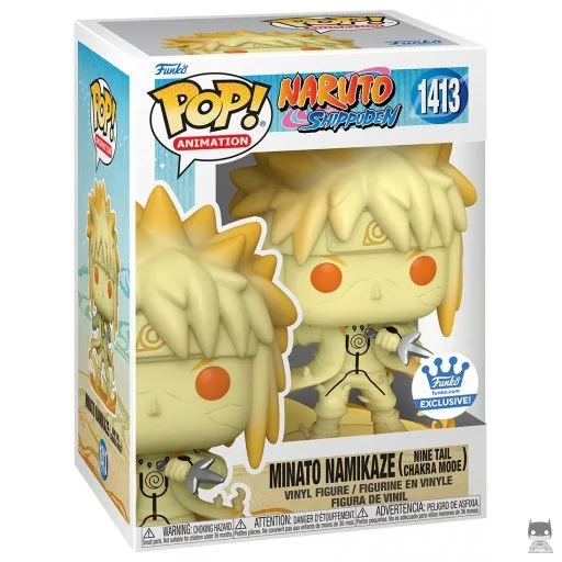 Figura Funko Pop! Minato Namikaze (Modo Chakra del Nueve Colas) (Minato Namikaze)