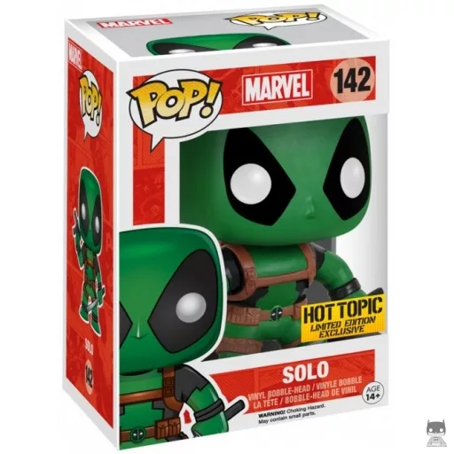 Figura Funko Pop! Solo (Verde) (Marvel Comics)