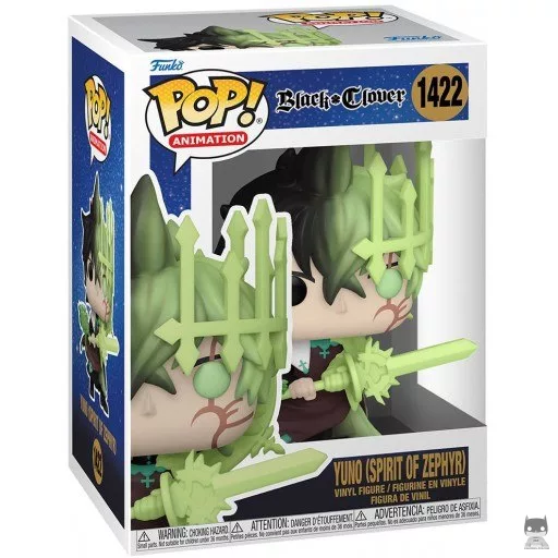 Figura Funko Pop! Yuno (Espíritu de Céfiro) (Black Clover)