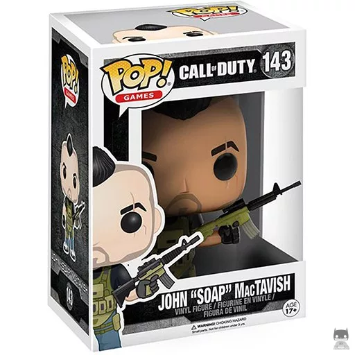 Figura Funko Pop! John "Soap" MacTavish (Call of Duty)
